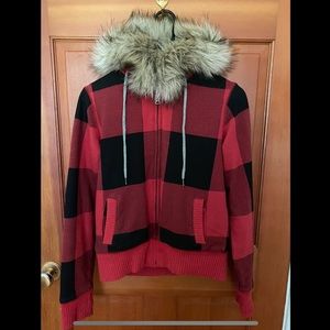 American Eagle plaid jacket